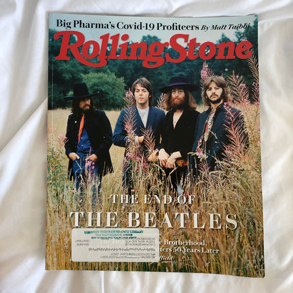 Rolling Stones Magazine- September 2020