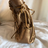 Nordstrom Gold Metallic Purse