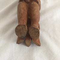 Wooden African Man/Female Statue Set