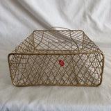 Wire Basket With Handles