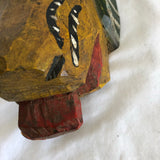 Vintage Handcarved Wooden Guatemala Animal Mask