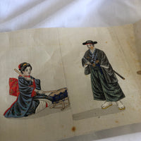 Asian Art On Fabric