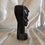 Handmade African Woman Ebony Wood Statue