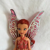 Red Glitter Fairy Doll