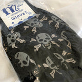 Skull Print Gloves