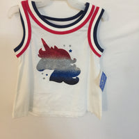 Patriotic Graphic Tank Size 2T