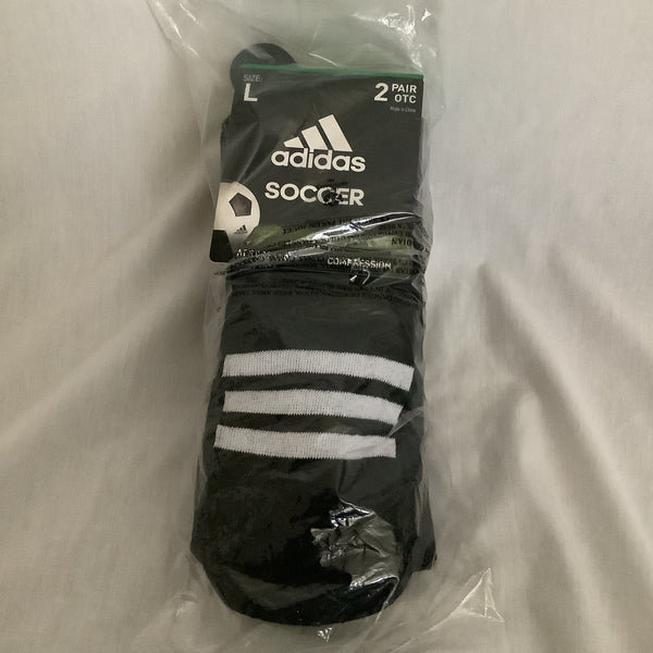 Adidas Soccer Socks 2 Pair Adult Size L