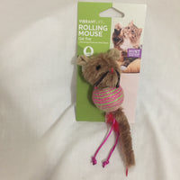 Vibrant Life- Rolling Mouse Cat Toy