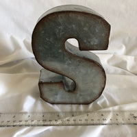 ‘ S ‘  Metal Decor