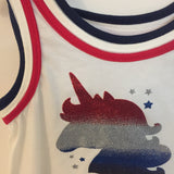 Patriotic Graphic Tank Size 2T