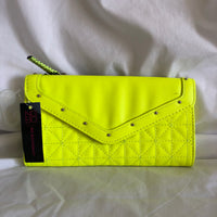 Yellow Wallet with Card Holder