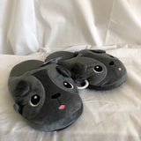 Moosh Moosh Slippers - Grey Puppy