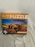 Games Hub 500 Piece Puzzle- Sedona Sky