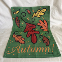 Autumn Garden Flag by Chris Reed