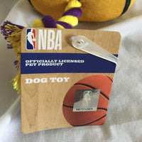 Los Angeles Lakers Basketball Ball Rope Dog Toy