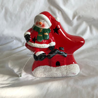 Santa Snowman Christmas Decoration