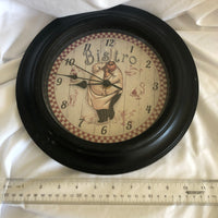 Bistro Chef Clock