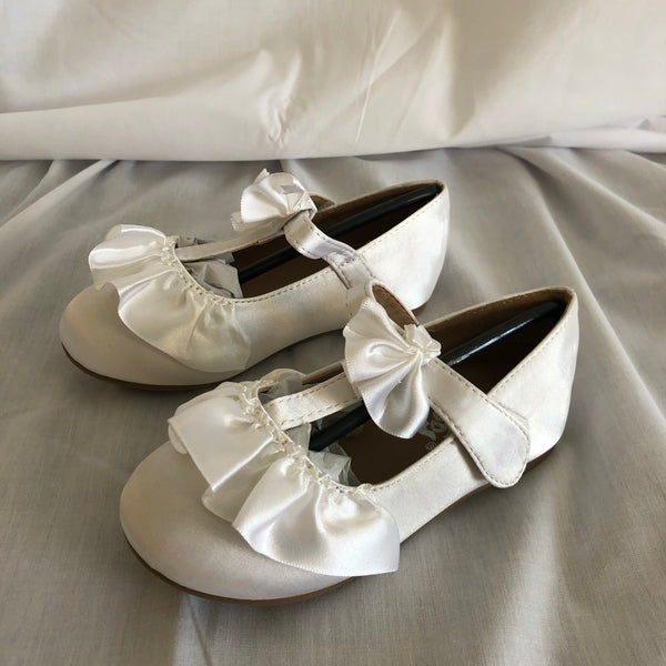 White Dress Shoes - Girls Size 8