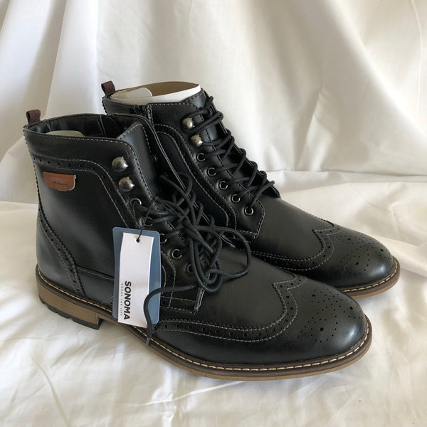 Black Amos Boots - Sonoma Brand - Men’s Size 11