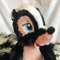 Disney Bambi Flower the Skunk with Long Tail Plush