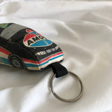 Nascar Amoco Ultimate 93 Car Plush Keychain