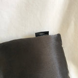 Black Polyester Mini Pillow