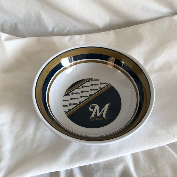 Milwaukee Brewers Plastic Bowl