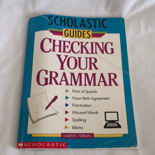 Scholastic Guides to Checking Your Grammar