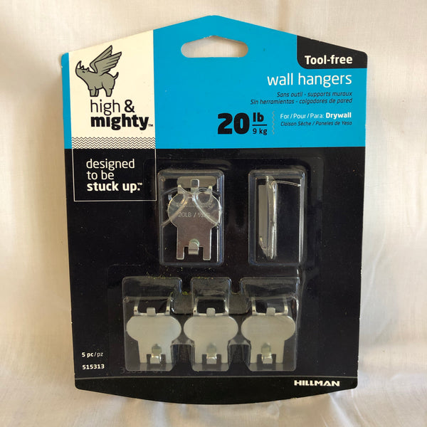 Tool Free Wall Hangers