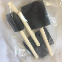 Basic 4pcs Foam Brushes Value Pack