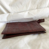 Eel Skin Pouch