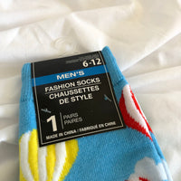 Fashion Socks-Men’s Size 11-12