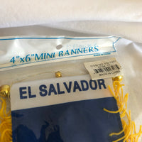 El Salvador Mini Flag