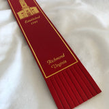 Saint John's Church Richmond, VA Red Leather Bookmark