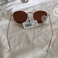 Rose Gold Tone Sunglasses