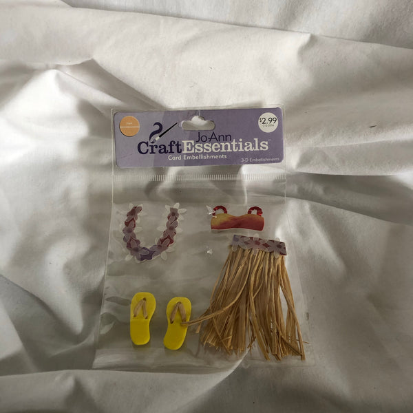 Jo-Ann Craft Essentials Hawaiian Outfit Stickers