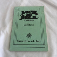 ‘Jack and Jill: A Romance’ by Jane Martin, Samuel French Inc