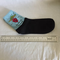 The Office Schrute Farms Socks - Adult Size - Blue