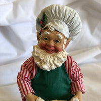 Chef with Sugar Bag Figurine