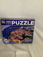 Games Hub 500 Piece Puzzle- Italian Coast