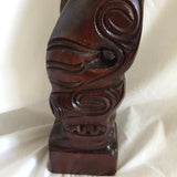 Vintage Polynesian (Moari) Wood Carving Art Mask