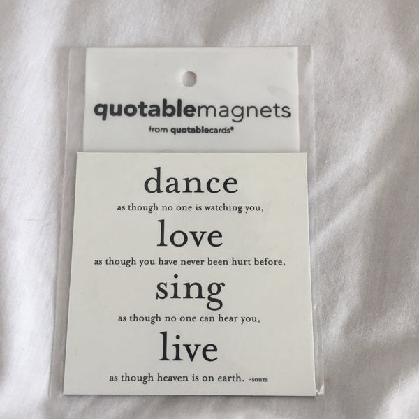 Quotable Magnets