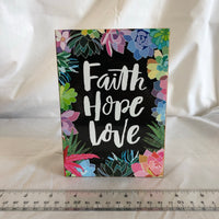 ‘Faith Love Hope’ Wall Art