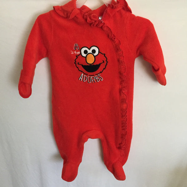 Sesame Street Pajama Sleeper Baby Size0-3M