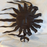 Metal Sun Wall Decor