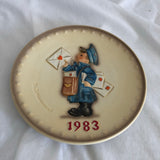 Vintage 1983 Goebel MJ Hummel Annual Plate Collectors Plate