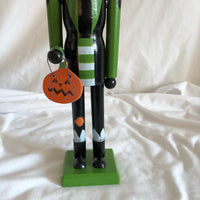 Wood Halloween Pumpkin Decoration
