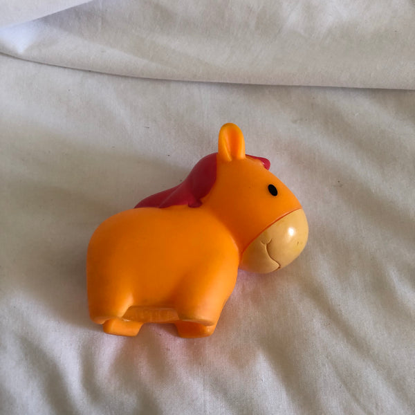 Orange Horse Toy