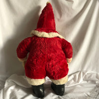 Vintage Rubber Faced Christmas Santa Claus Doll