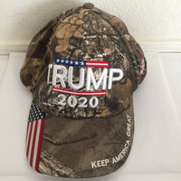 Trump 2020 USA Flag Hat